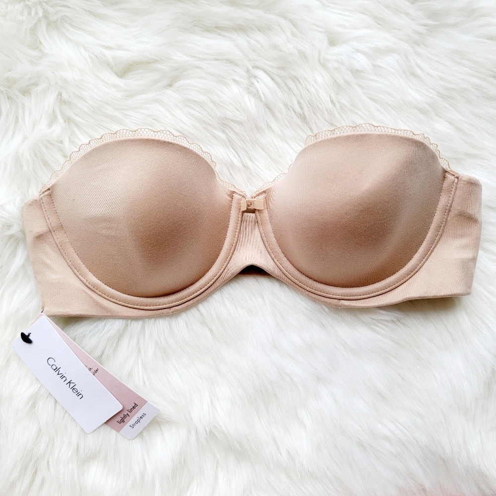 Calvin Klein Strapless Nude Bra